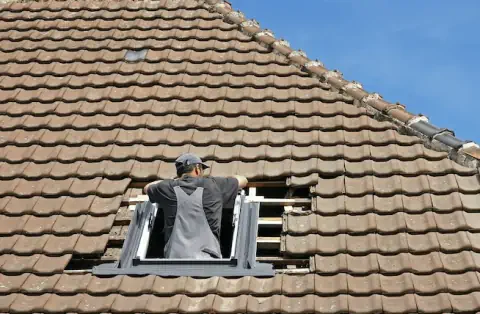 Pose de velux à Cézac
